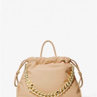 Жіноча Таут Сумка (Lina Medium Logo Faux Leather Tote Bag) 65512-05 Camel