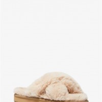 Женские Сандалии (Lala Faux Fur Slide Sandal) 65272-05 Camel