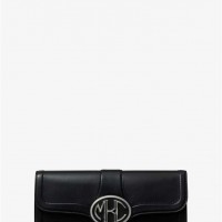 Жіночий Клатч (Monogramme Vachetta Leather Clutch) 65452-05 чорний
