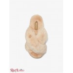 Женские Сандалии MICHAEL KORS (Lala Faux Fur Slide Sandal) 65272-05 Camel