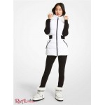 Женский Жилет MICHAEL KORS (Faux Fur Trim Quilted Vest) 65072-05 Белый