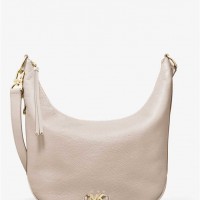 Женская Сумка на Плечо (Izzy Large Pebbled Leather Convertible Shoulder Bag) 65482-05 Светлый Песок