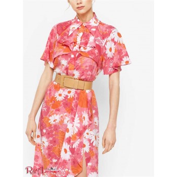 Женская Блузка (Floral Crepe De Chine Blouse) 61652-05 Азалия