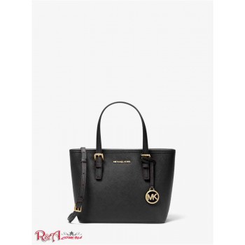 Женская Таут Сумка (Jet Set Travel Extra-Small Saffiano Leather Top-Zip Tote Bag) 61432-05 Черный