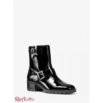 Жіночі Черевики (Bronwyn Patent Leather Moto Boot) 61352-05 чорний