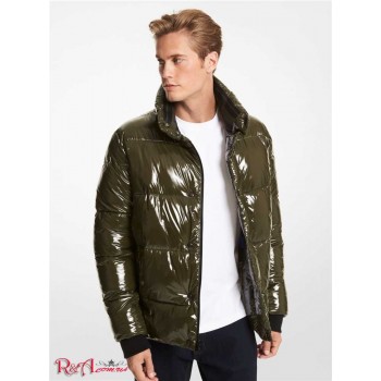 Чоловіча Куртка (Quilted Patent Nylon Puffer Jacket) 61002-05 Ivy