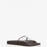 Жіночий Сандалі (Tyra PVC and Logo Slide Sandal) 61322-05 коричневий