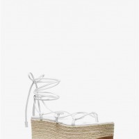 Жіночий Сандалі (Mabal Leather Flatform Sandal) 49172-05 Оптичний Білий