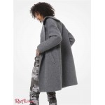 Жіноче Пальто MICHAEL KORS (Faux Fur-Trim Wool-Blend Coat) 65022-05 Derby