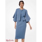 Женское Платье MICHAEL KORS (Stretch Wool Boucle Sheath Dress) 61262-05 Storm