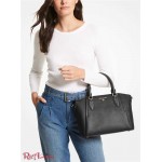 Женская Сумка Сэтчел MICHAEL KORS (Sienna Medium Pebbled Leather Satchel) 61622-05 Черный