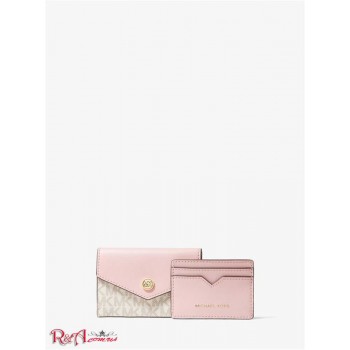 Женский Чехол Для Карт (Small Logo and Leather 3-in-1 Card Case) 65362-05 pwd blsh mlt