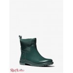 Женские Ботинки MICHAEL KORS (Blakely Logo Tape PVC and Nylon Rain Boot) 61212-05 Racing Зеленый