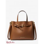 Женская Сумка Сэтчел MICHAEL KORS (Emilia Large Pebbled Leather Satchel) 65372-05 Багаж