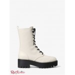 Жіночі Черевики MICHAEL KORS (Bryce Leather Platform Combat Boot) 65652-05 Lt Кремовий