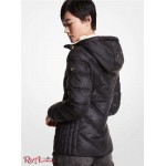 Женская Куртка MICHAEL KORS (Faux Fur-Lined Quilted Nylon Packable Puffer Jacket) 61092-05 Черный