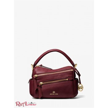 Женская Сумка Сэтчел (Lorimer Small Pebbled Leather Satchel) 65532-05 Dk Berry