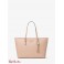 Жіноча Таут Сумка (Jet Set Medium Saffiano Leather Top-Zip Tote Bag) 65473-05 Ніжно Рожевий