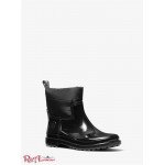 Женские Ботинки MICHAEL KORS (Blakely Logo Tape PVC and Nylon Rain Boot) 61213-05 Черный