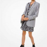Женский Блейзер (Checked Twill Blazer) 60853-05 Белый