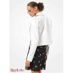 Женская Куртка MICHAEL KORS (Faux Leather Moto Jacket) 60843-05 Белый