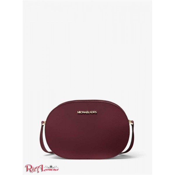 Женская Сумка Кроссбоди MICHAEL KORS (Jet Set Travel Medium Saffiano Leather Crossbody Bag) 65313-05 Merlot