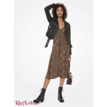 Женская Куртка (Crinkled Leather Moto Jacket) 60973-05 Черный