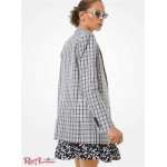 Женский Блейзер MICHAEL KORS (Checked Twill Blazer) 60853-05 белый