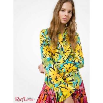 Женская Рубашка (Sunflower Crushed Poplin Shirt) 65563-05 лайм