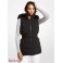 Женский Жилет (Faux Fur Trim Quilted Vest) 65073-05 Черный
