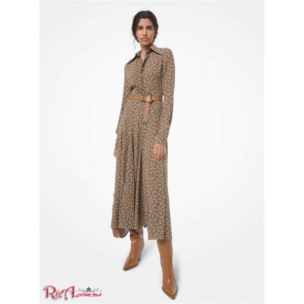 Женское Платье Рубашка MICHAEL KORS (Floral Paisley Silk Georgette Shirtdress) 65203-05 багаж