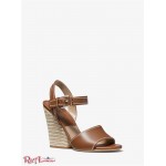 Жіночий Сандалі MICHAEL KORS (Priya Leather and Jute Sandal) 49203-05 Багаж