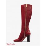 Женские Ботинки MICHAEL KORS (Lottie Leather Boot) 49593-05 бренди