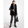Женский Жилет (Quilted Faux Fur Hooded Vest) 65133-05 Черный