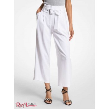 Женский Ремень (Belted Crepe Pants) 60773-05 Белый