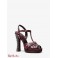 Жіночий Сандалі (Rosanna Studded Python Platform Sandal) 53313-05 Burgundy