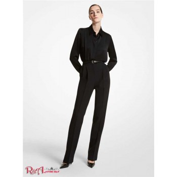 Женские Штаны (Mika Double Crepe Sable? Tuxedo Trousers) 65573-05 черный