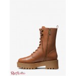 Женские Ботинки MICHAEL KORS (Bryce Leather Platform Combat Boot) 65653-05 Багаж