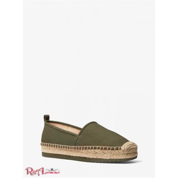 Женские Эспадрильи (Lenny Canvas Slip-On Espadrille) 65263-05 Оливковый