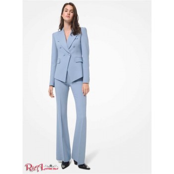 Женские Штаны (Brooke Double Crepe Sable Flared Pants) 61663-05 Урожай Струя Стирка