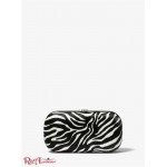 Женский Бралетт MICHAEL KORS (Gansevoort Zebra Print Calf Hair Minaudie?re) 65454-05 ivory