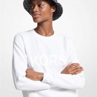 Женский Свитшот (Logo Organic Cotton Blend Sweatshirt) 64964-05 Белый