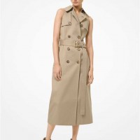 Женский Плащ (Cotton Trench Sheath Dress) 65244-05 песок