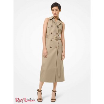 Женский Плащ (Cotton Trench Sheath Dress) 65244-05 песок