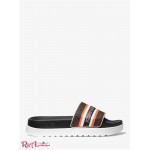 Женские Сандалии MICHAEL KORS (Tyra Logo Tape Slide Sandal) 65274-05 коричневый