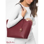 Женская Таут Сумка MICHAEL KORS (Jane Large Pebbled Leather Tote Bag) 65484-05 Dk Berry