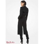 Женский Комбинезон MICHAEL KORS (Crepe Trench Jumpsuit) 60994-05 черный