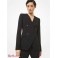 Женский Блейзер (Double Crepe Sable Collarless Blazer) 65114-05 Черный