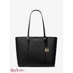 Женская Таут Сумка MICHAEL KORS (Jet Set Travel Large Saffiano Leather) 61524-05 Черный