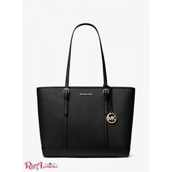 Женская Таут Сумка MICHAEL KORS (Jet Set Travel Large Saffiano Leather) 61524-05 Черный